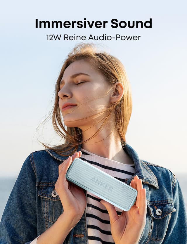 Detalle de Anker Soundcore 2 Bluetooth Lautsprecher