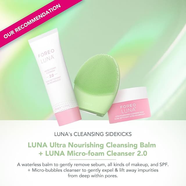 Detalle 2 de FOREO LUNA 4 Cepillo limpieza facial para piel mixta