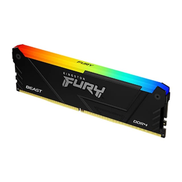 Detalle de Kingston FURY Beast RGB 32GB DDR4 3200MT/s