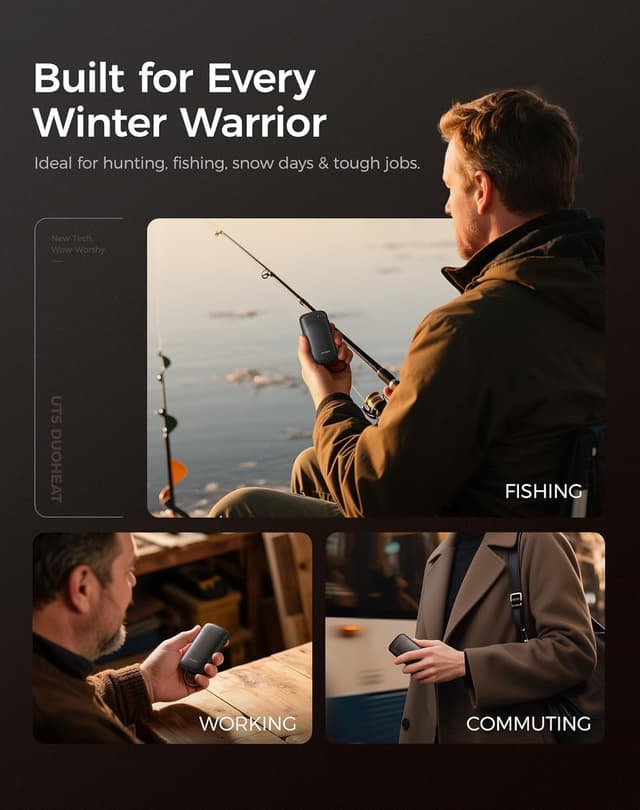 Thumbnail 5 de OCOOPA UT5 DuoHeat rechargeable hand warmer, 3 levels