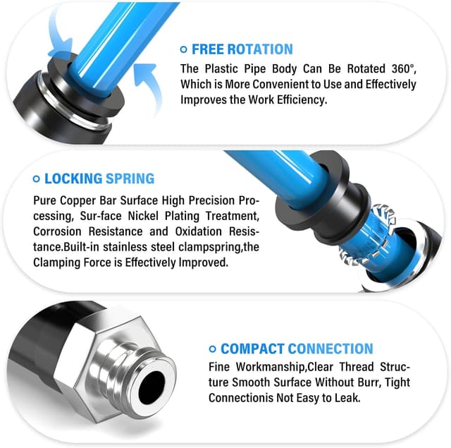 Thumbnail 3 de TAILONZ PNEUMATIC Male Elbow 4mm tube