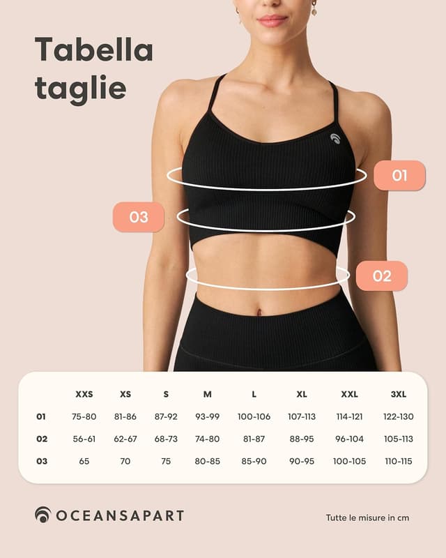 Thumbnail 6 de OCEANSAPART Maya Bra reggiseno sportivo 1 top