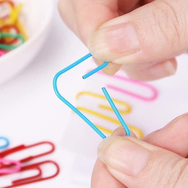Thumbnail 4 de Vinaco Coloured Paper Clips 400 Pack 33mm & 50mm
