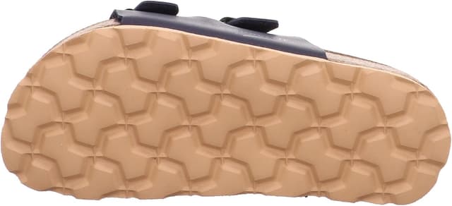 Detalle de Superfit FUSSBETTPANTOFFEL Hausschuhe 1-800111 für Jungen – mit Leder-Innensohle