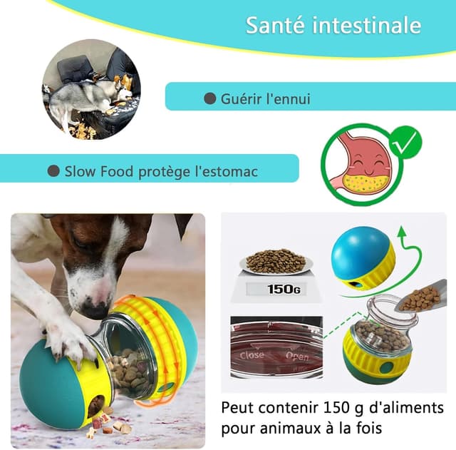 Thumbnail 2 de JWTEEE Intelligenzspielzeug Hund Futterball