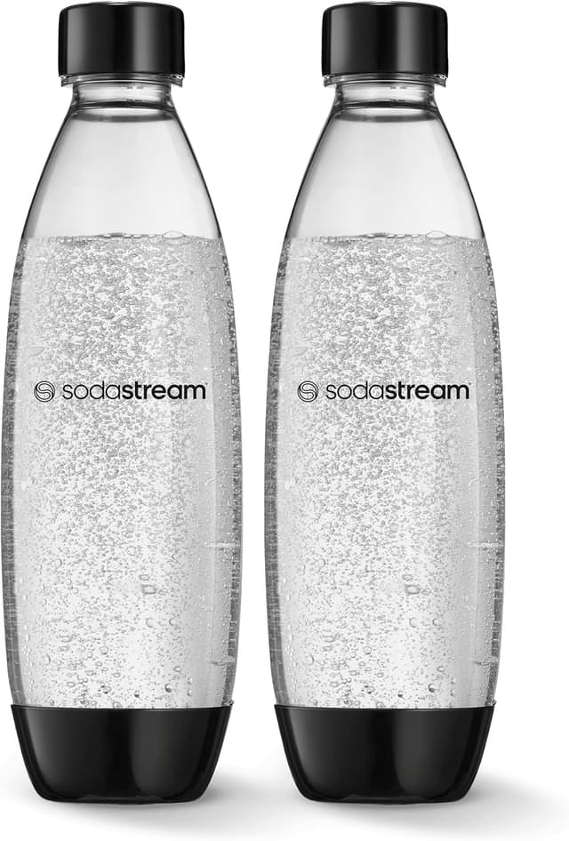 Imagen de SodaStream 2x 1 Litre Slim Reusable Bottles en OfertitasTOP