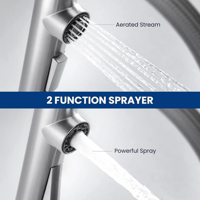 Thumbnail 1 de CECIPA Grifo de cocina extensible 2 modos