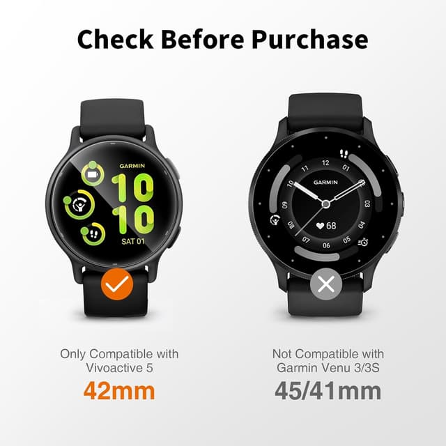 Detalle de LK Vivoactive 42mm screen protector 6-pack