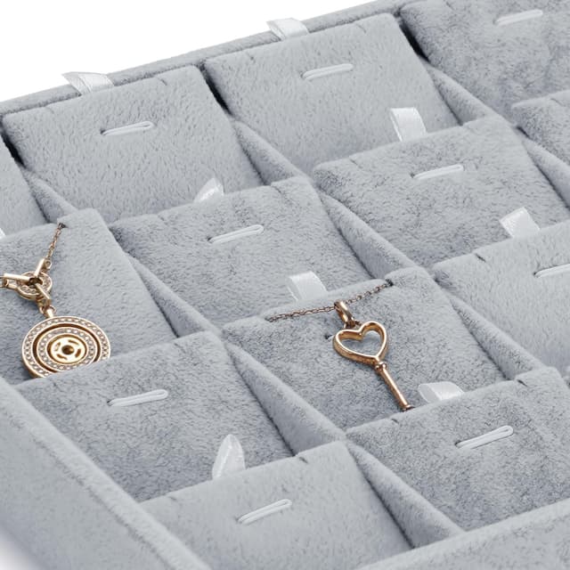 Thumbnail 2 de Papten Bandeja Apilable de Terciopelo para Joyas 💍