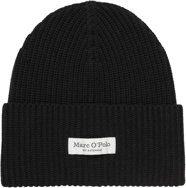 Detalle de Marc O'Polo Damen Strickmütze Bio-Baumwolle