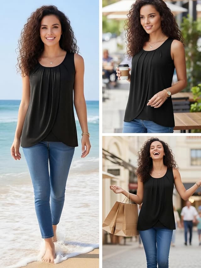 Thumbnail 6 de PARNIXS Sommer-Tanktop für Damen, 2XL