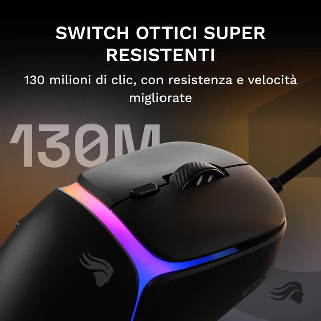 Detalle 2 de GLORIOUS Model D3 mouse gaming 57 g