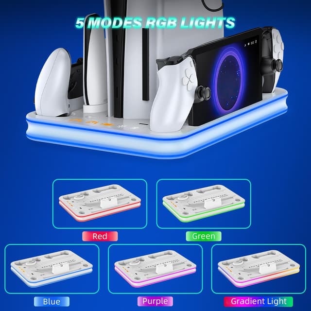 Detalle 2 de Sehawei PS5 Ständer 3 Stufen