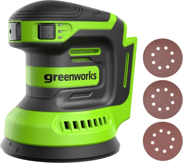 Detalle de Greenworks Orbital Sander 24V 5 pouces