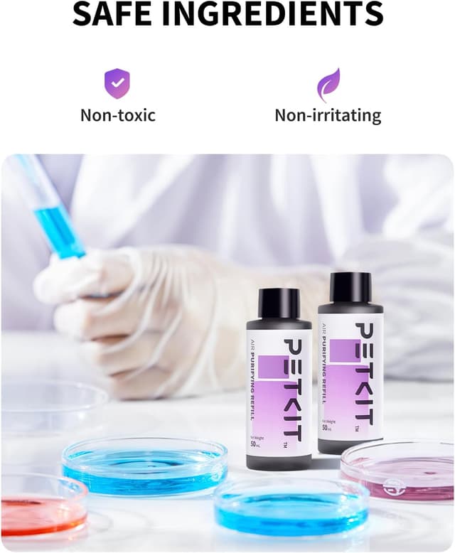 Thumbnail 1 de PETKIT Purifiants Recharges 4×50 ml pour litière