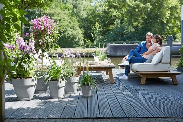 Thumbnail 8 de Elho Vibia Campana Round 30 🌿 Macetero Exterior Gris