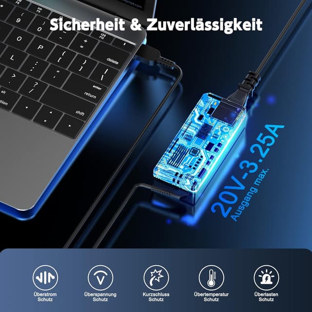 Thumbnail 4 de Lenovo ThinkPad 65W USB Netzteil