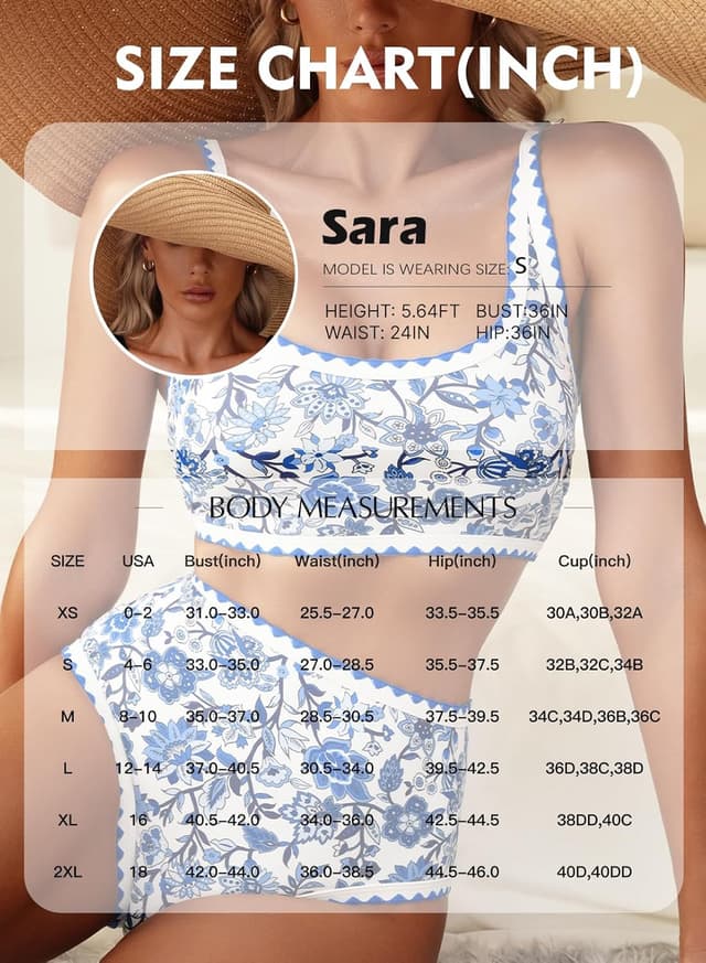 Thumbnail 5 de Herseas Women's Bikini Set High Waisted