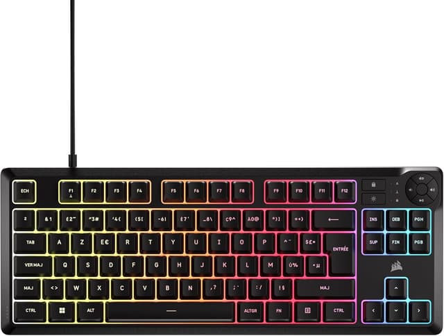 Detalle de Corsair K55 Core TKL clavier gaming 1000Hz