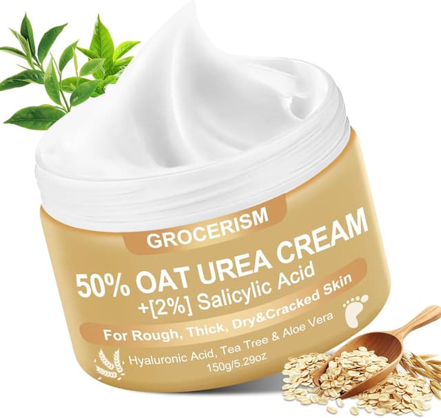 Thumbnail 6 de Crema Urea 50% per piedi, mani e zone ruvide con acido salicilico 2% (max 150 g) con cocco, acido ialuronico, tea tree e aloe vera