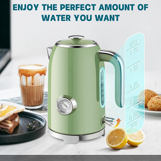 Thumbnail 5 de SUSTEAS Electric Kettle 57oz Fast 1500W