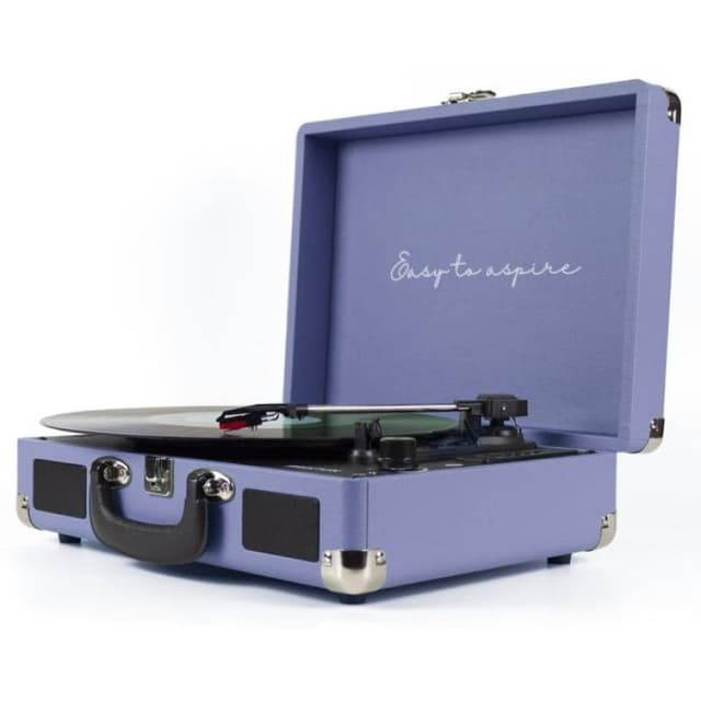 Detalle 2 de Prixton VC400 tocadiscos portátil lila