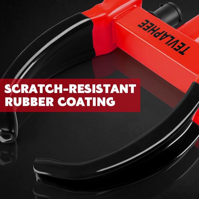Thumbnail 1 de Tevlaphee Wheel Clamp Lock 7–11" for Cars