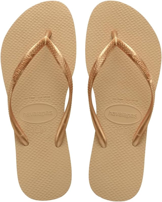 Detalle de Havaianas Slim Flatform : tongs fines à plateforme de 2,5 cm, confort et accroche au quotidien