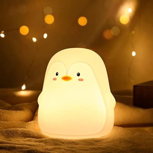 Imagen de ZKLiLi Linda luz nocturna pingüino 12 h en OfertitasTOP