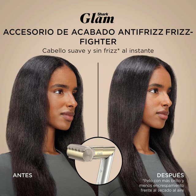 Detalle 1 de Shark HD6051SEU moldeador y secador con plancha 🎀