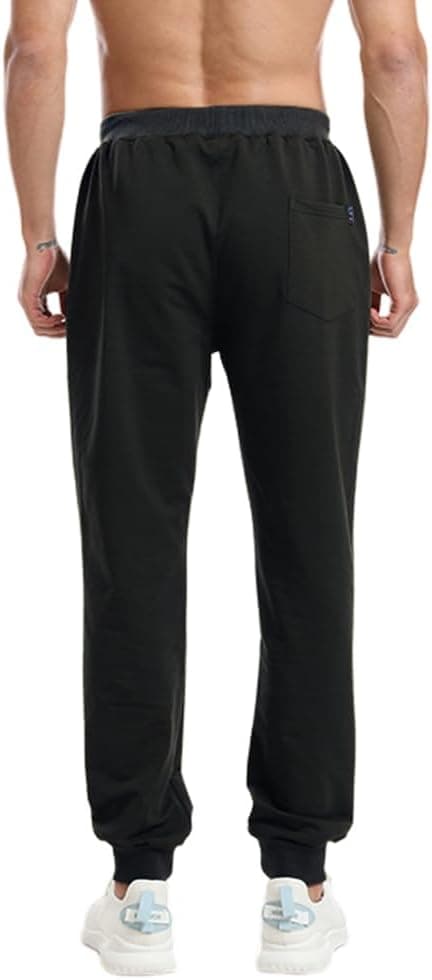 Detalle de ZOXOZ Men’s Fleece Lined Sherpa Joggers – water-resistant thermal tracksuit bottoms