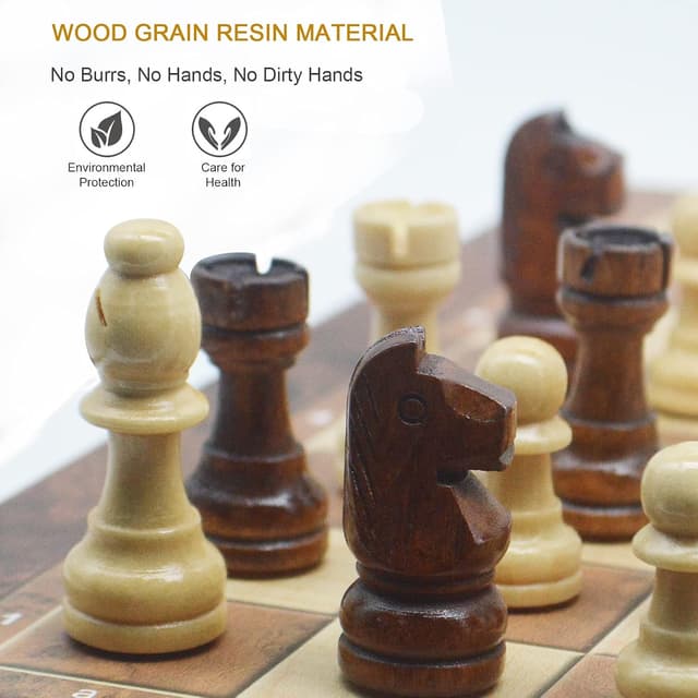 Thumbnail 3 de Jsdoin 3 in 1 Magnetic Chess Set