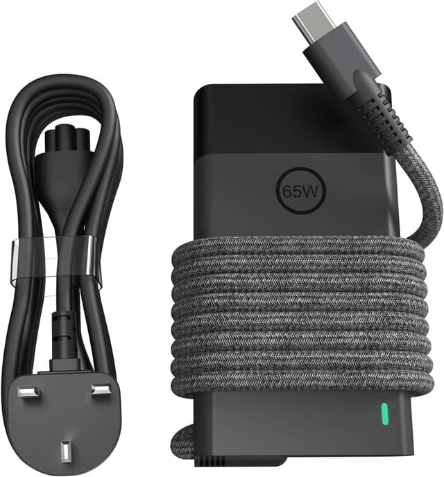Detalle de Riabwwox 65W USB-C Laptop Charger (Type-C) for HP EliteBook, ProBook, Envy and more