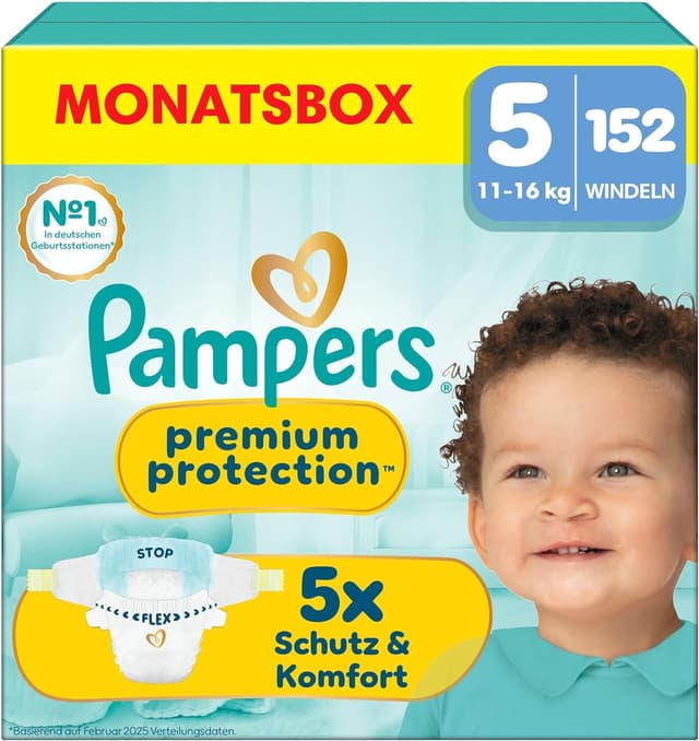 Detalle de Pampers Premium Protection Größe 5