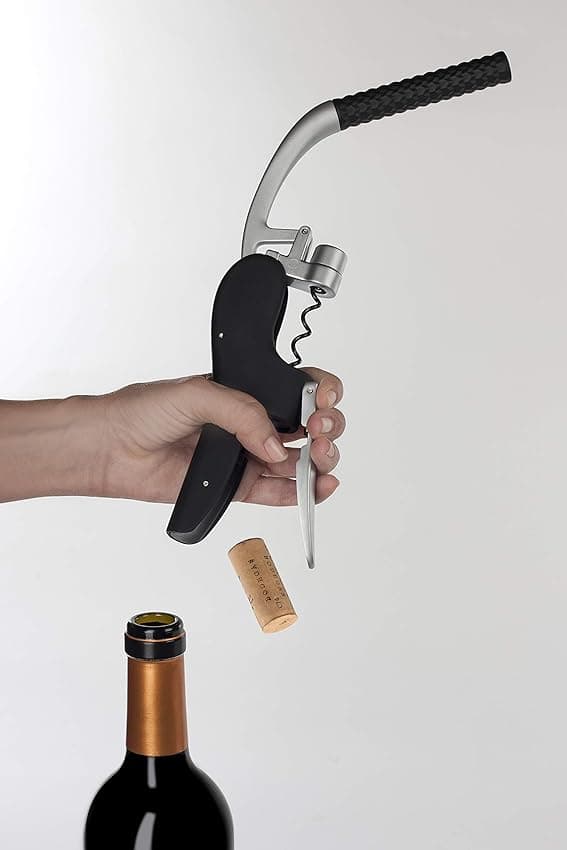 Thumbnail 5 de ARCOS Sacacorchos Manual Moderno para Vino 🍷 con Cortacápsulas
