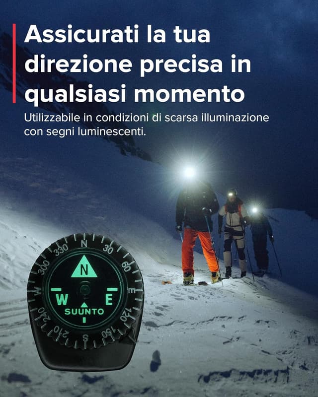 Thumbnail 3 de Suunto Compass Clipper bussola da tasca