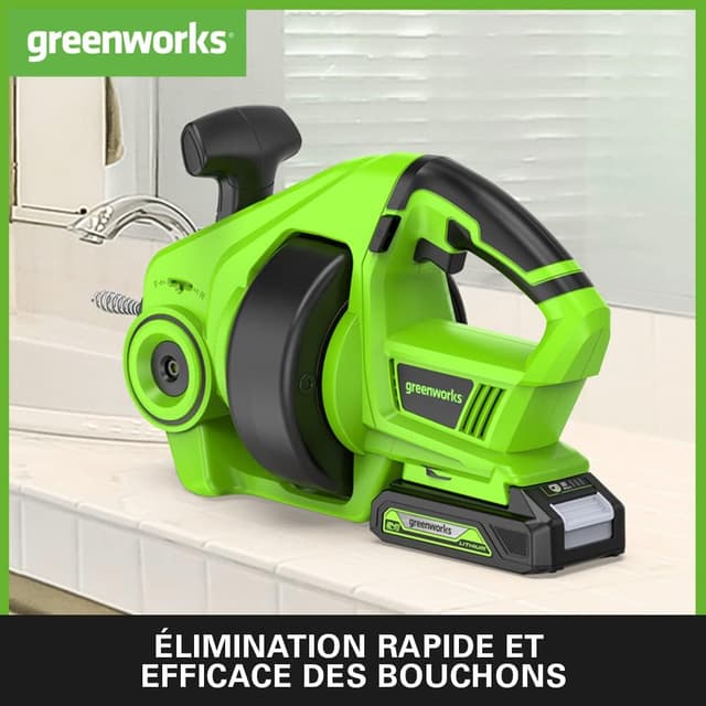 Thumbnail 3 de Greenworks G24DA, 550 tr/min,