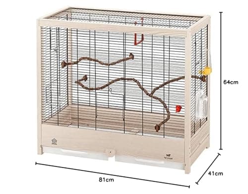 Thumbnail 1 de Ferplast Giulietta 6 jaula para periquitos 81×41×62 cm 🐦