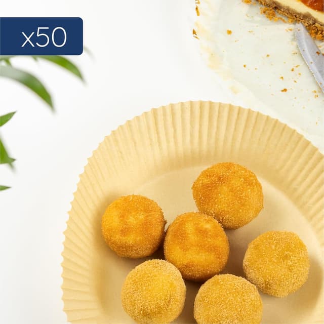 Thumbnail 2 de Raylu Paper - Papel para Freidora de Aire 20cm, 50 unidades 🧻