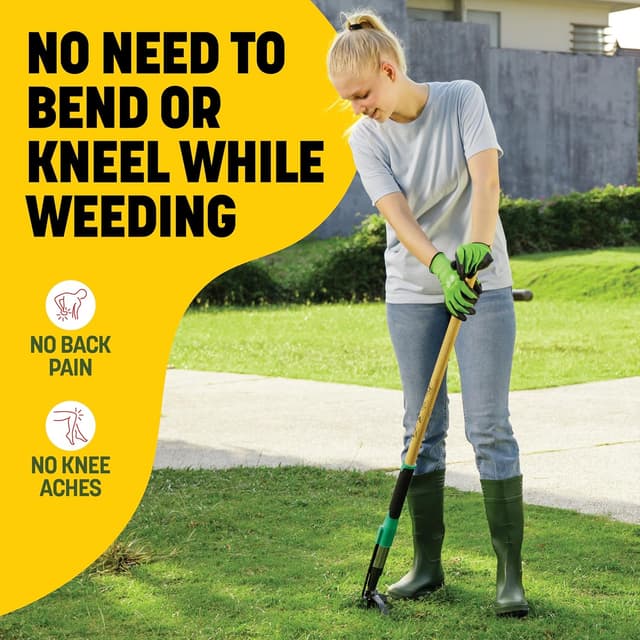 Thumbnail 3 de Papa's Tools Weed Puller 44" Stand Up Weeder 📏