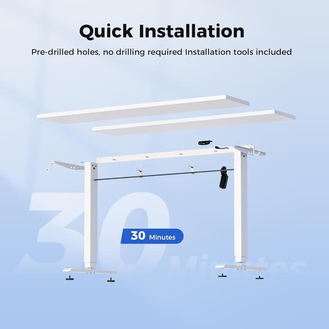 Thumbnail 6 de Agilestic Electric Standing Desk 100 x 60 cm
