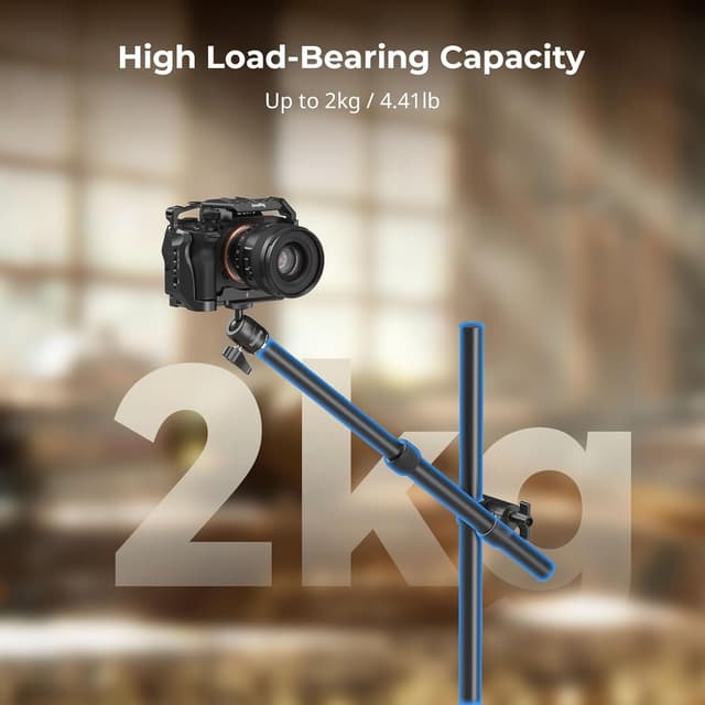 Detalle de SMALLRIG Kit de support de bureau 4938 pour bras de caméra avec rotule 360°