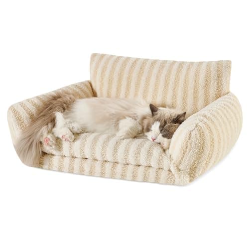 Imagen de Hollypet Cat Bed Fluffy Plush, 25x20x13 inch ⚙ en OfertitasTOP