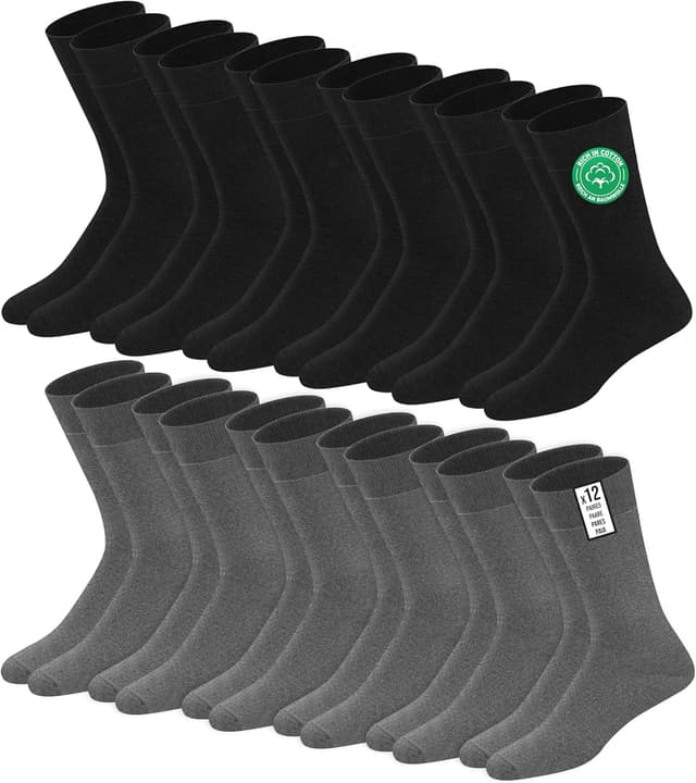 Thumbnail 6 de SOXCO Chaussettes Hommes Classiques coton 12p