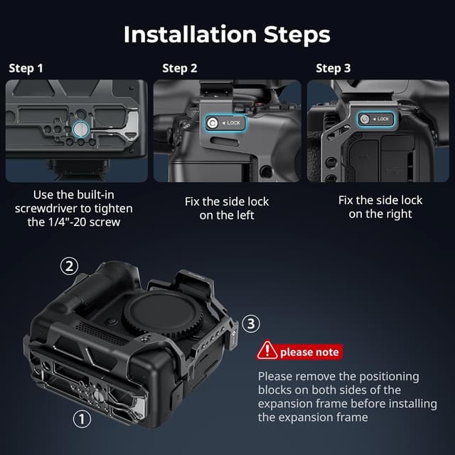 Thumbnail 2 de SMALLRIG Cage R5 Mark II pour Canon R5 Mark II