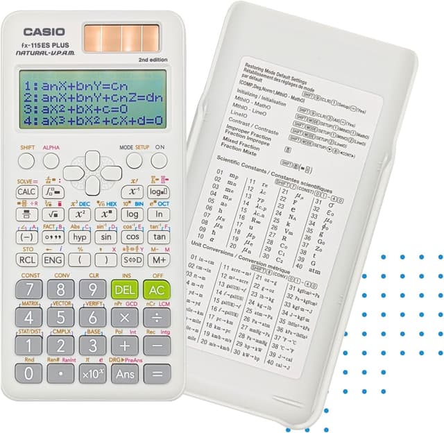 Detalle 2 de Casio fx-115ES Plus Scientific Calculator 280 📐