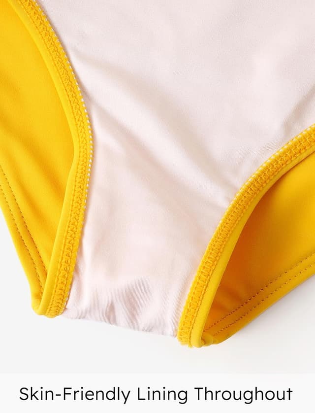 Detalle de PATPAT Costume Bambina 3 pezzi bikini (top, slip mare e gonna) 5–12 anni, 110–152 cm