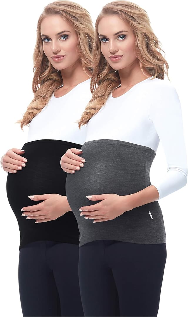 Detalle 2 de Be Mammy 169 Ceinture de grossesse pack 2 đ€°