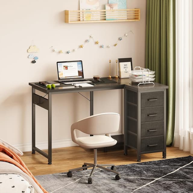 Detalle 2 de Coleshome Scrivania Angolare 100x70cm