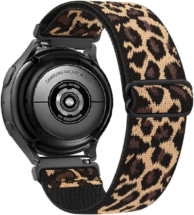 Detalle de FYISWHO 22mm Elastic Nylon Replacement Band for TicWatch Pro 3 / COROS Pace & Apex (sport strap)